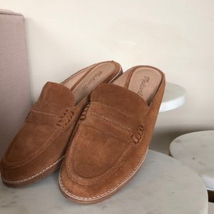 Madewell elinor loafer mules. 8.5